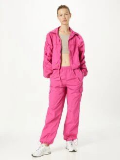 Onzie Trainingsjacks Sportjas PARACHUTE Dames Fuchsia -Mode Kleding d791d659ea832a44d208cfa46a3e1951