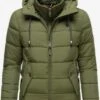 Marikoo Winterjassen Winterjas Taisaa Dames Olijfgroen -Mode Kleding d7eae6f91228c1841aa23a5153bd080a
