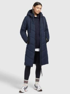 Khujo Winterjassen Winterjas Aribay Dames Navy -Mode Kleding dcbf1735a8ce767f3e1776b9894eb11f
