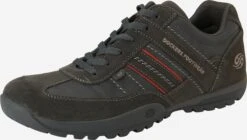 Dockers By Gerli Sportieve Veterschoenen Sportieve Veterschoen Heren Antraciet