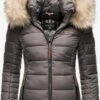 Marikoo Winterjassen Winterjas Lerikaa Dames Donkergrijs -Mode Kleding e1e8ee734fba7d194b2ebfe137fd506b