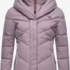 Ragwear Winterjassen Winterjas Natesa Dames Lavendel -Mode Kleding e204dfbcf037f6a1a7dc110030368a2d