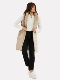 Threadbare Bodywarmers Bodywarmer Maggie Dames Taupe 6 Threadbare Bodywarmers Bodywarmer Maggie Dames Taupe -Mode Kleding e537850d0459d8ba1d049eb13a7fea59