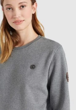Khujo Sweatshirts Sweatshirt Lisel Dames Grijs 7 Khujo Sweatshirts Sweatshirt Lisel Dames Grijs -Mode Kleding e7bdeb86498a5cc60b7f4902a98accc0