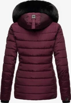 Navahoo Winterjassen Winterjas Milianaa Dames Aubergine -Mode Kleding e8cb8fb34efac938d59f3450b90097aa
