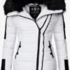 Navahoo Winterjassen Winterjas Yuki 2 Dames Wit -Mode Kleding e91e8e771c5a71a1b12bdc5209eb0fcc