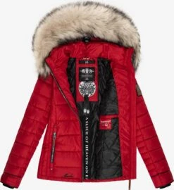 Marikoo Winterjassen Winterjas Lerikaa Dames Rood -Mode Kleding ebd0b85b166a81314e3b459d1c053fe2
