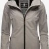 Marikoo Tussenjassen Tussenjas Brombeere Dames Taupe -Mode Kleding edfcab9418e09943672a446ff46b1730