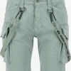Alpha Industries Cargo Shorts Tapered Cargobroek Heren Groen -Mode Kleding eede51892c18529507298b6a51c1352a