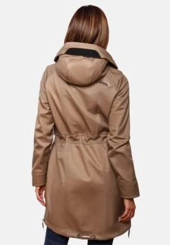 Marikoo Parkas Tussenparka Dames Donkerbeige -Mode Kleding f0c119bb3b082f716b7aa71bd61b6b7e