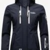Marikoo Tussenjassen Tussenjas Dames Blauw -Mode Kleding f0f37f8757f47b2e889587363ab5d01f