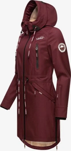 Marikoo Parkas Tussenparka Dames Bordeaux 4 Marikoo Parkas Tussenparka Dames Bordeaux -Mode Kleding f1339a94d1004c747839bdcfc51429b3