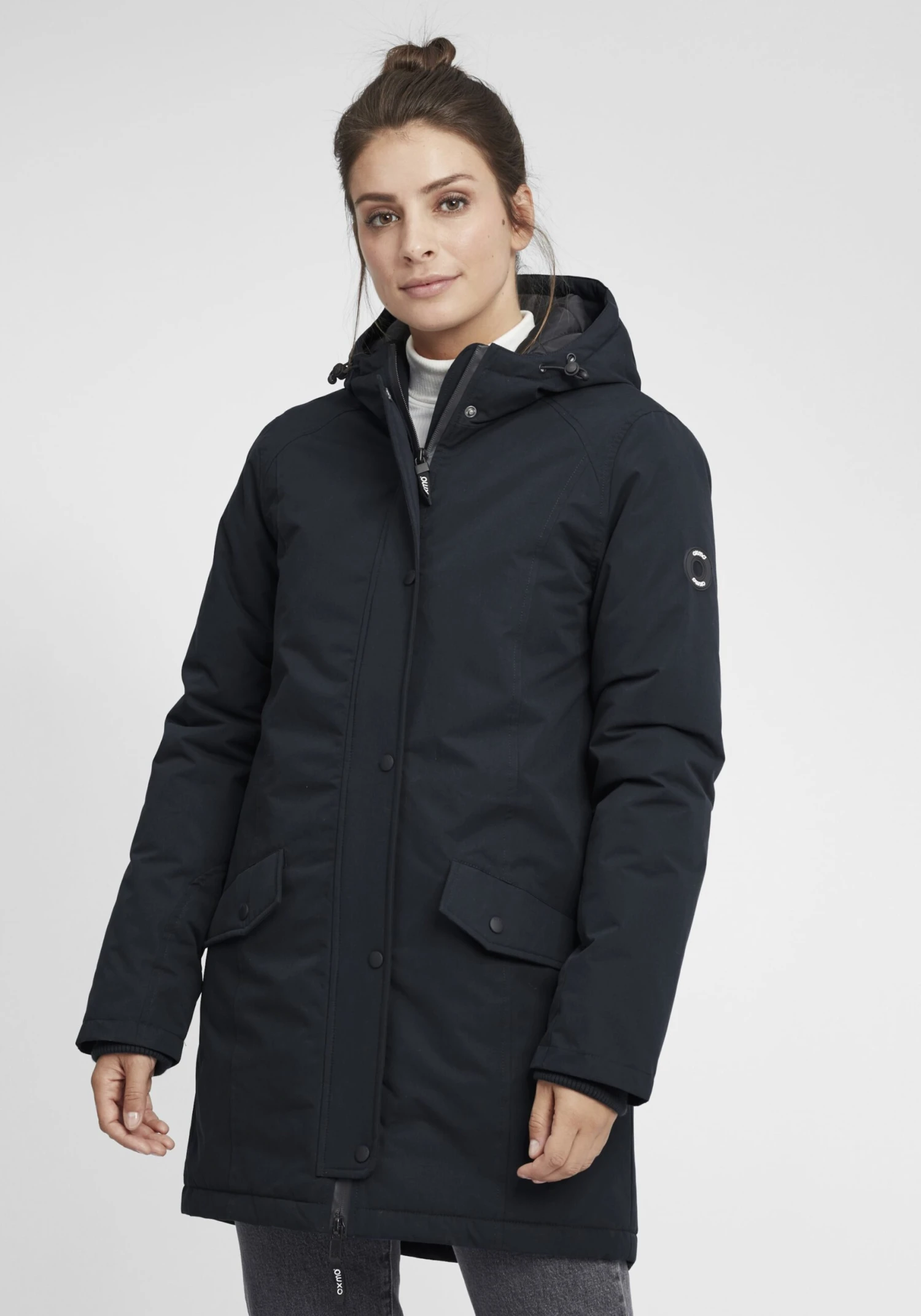 Parkas Tussenparka Tamila Dames Zwart OXMO Parkas Tussenparka Tamila Dames Zwart -Mode Kleding f21188a91ad48c7506b415bdf93039da scaled
