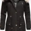 Navahoo Parkas Winterparka Honigfee Dames Zwart -Mode Kleding f487c385837301152a5f9e701250bdc5