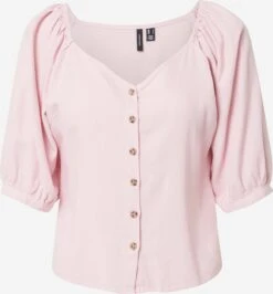 Vero Moda Blouses Met Korte Mouw Blouse VMASTIMILO Dames Rosa