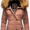 Navahoo Winterjassen Winterjas Zoja Dames Bruin / Lichtbruin -Mode Kleding f71b04ecc20ee8af66ad04a938bbb673
