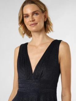 Marie Lund Avondjurken Avondjurk Dames Nachtblauw -Mode Kleding f923ff7706c987276ce029e136d6bcbd