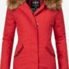 Marikoo Parkas Winterparka Karmaa Dames Rood -Mode Kleding f9246dcded70d1e79f6e2e6b435cc80f