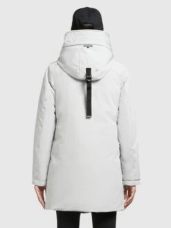 Khujo Winterjassen Winterjas Viona 3 Dames Lichtgrijs -Mode Kleding fc44ed15bdaf4b363d28224e8f3d4c7b