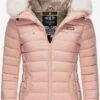 Marikoo Winterjassen Winterjas Nasriin Dames Roze -Mode Kleding fffe93ae108964602420df32abff232e